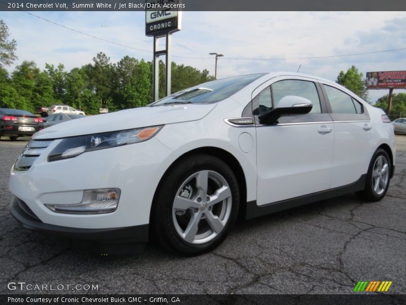 Summit White / Jet Black/Dark Accents 2014 Chevrolet Volt