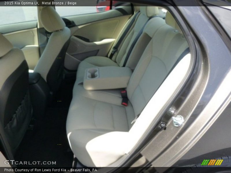 Metal Bronze / Beige 2015 Kia Optima LX