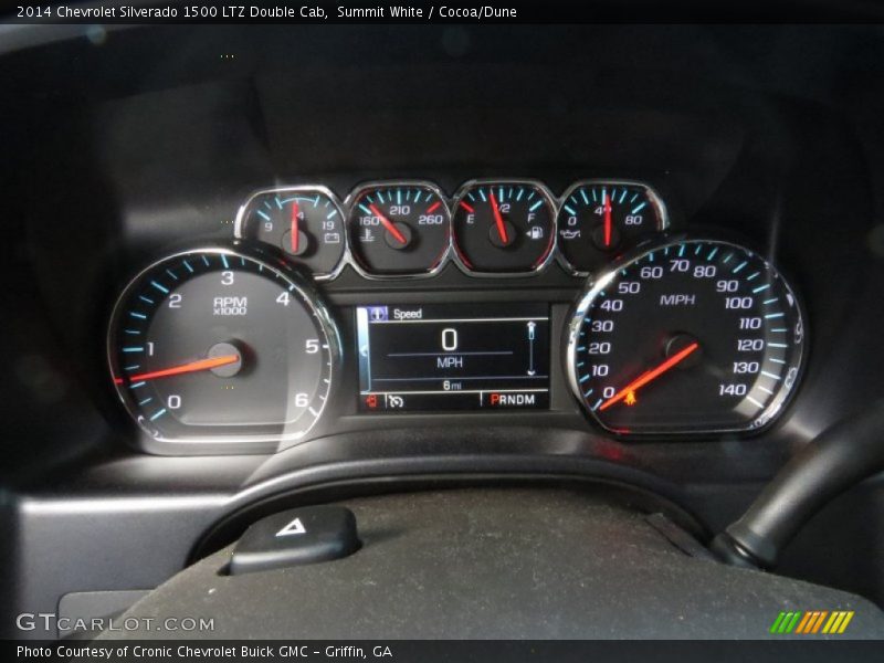  2014 Silverado 1500 LTZ Double Cab LTZ Double Cab Gauges