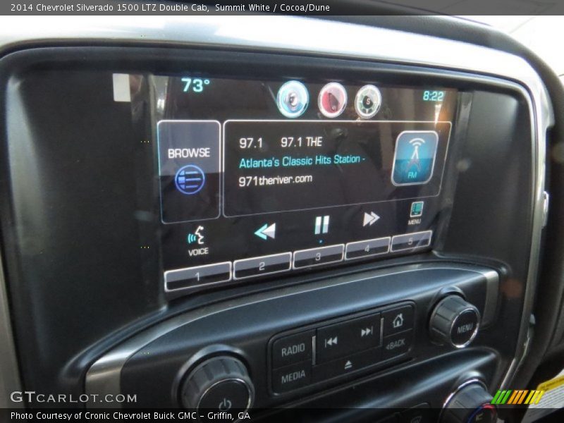 Controls of 2014 Silverado 1500 LTZ Double Cab