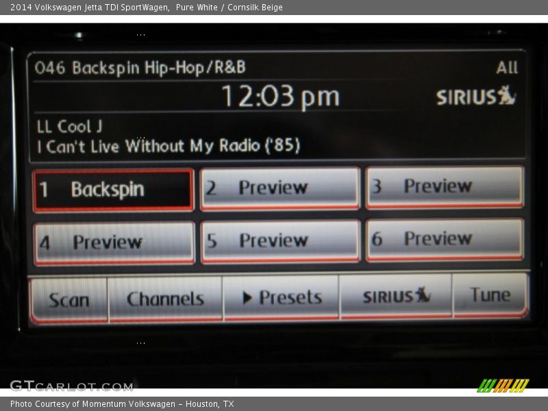 Pure White / Cornsilk Beige 2014 Volkswagen Jetta TDI SportWagen