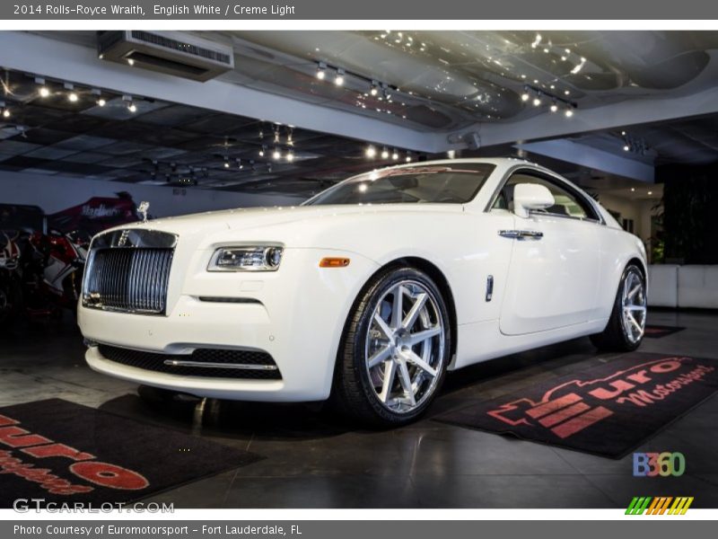 English White / Creme Light 2014 Rolls-Royce Wraith