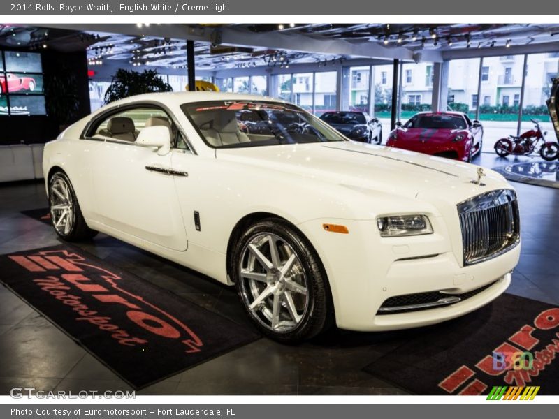 English White / Creme Light 2014 Rolls-Royce Wraith