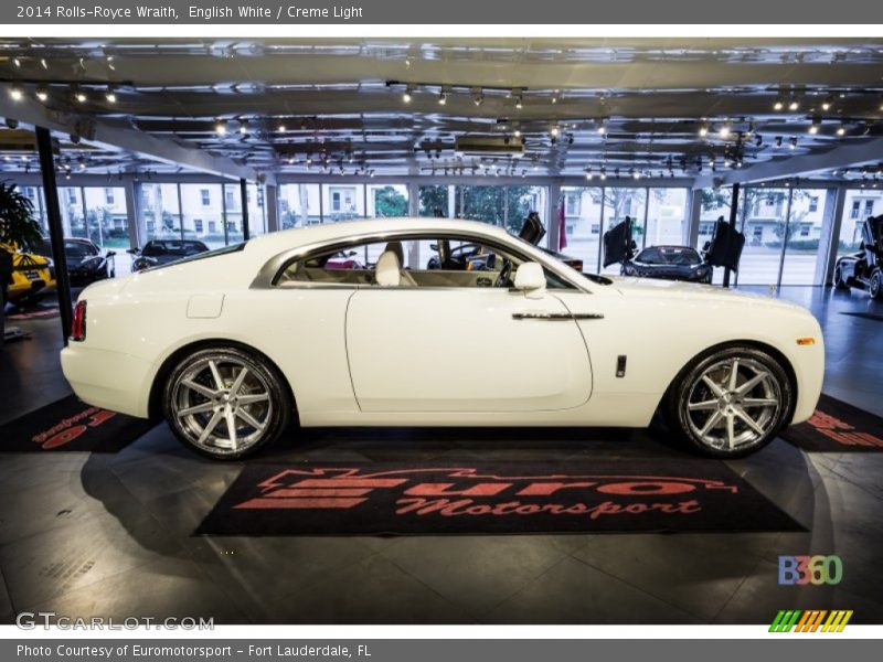 English White / Creme Light 2014 Rolls-Royce Wraith