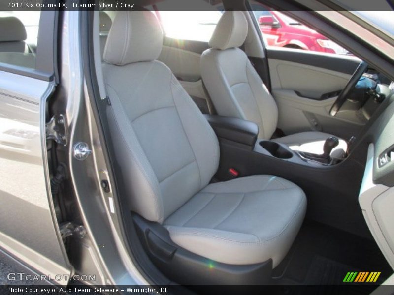 Titanium Silver / Gray 2012 Kia Optima EX