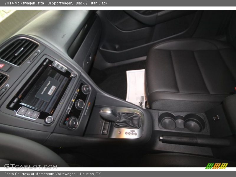 Black / Titan Black 2014 Volkswagen Jetta TDI SportWagen