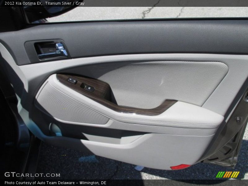 Titanium Silver / Gray 2012 Kia Optima EX
