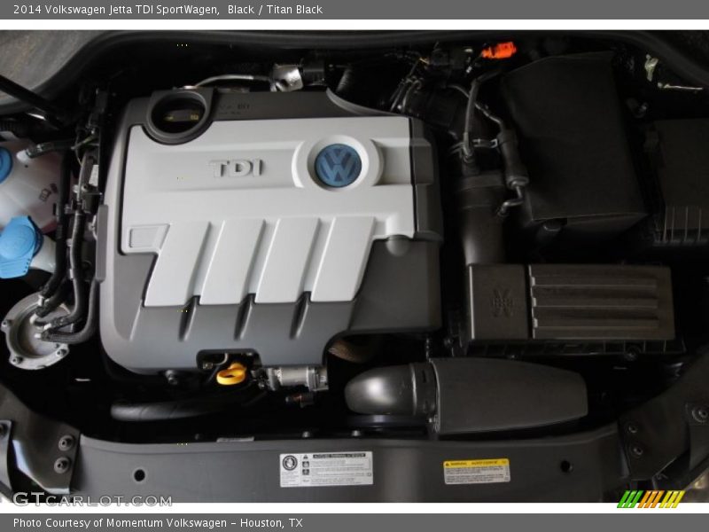 Black / Titan Black 2014 Volkswagen Jetta TDI SportWagen