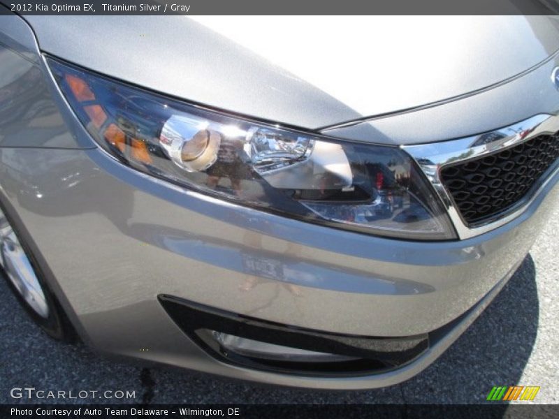 Titanium Silver / Gray 2012 Kia Optima EX