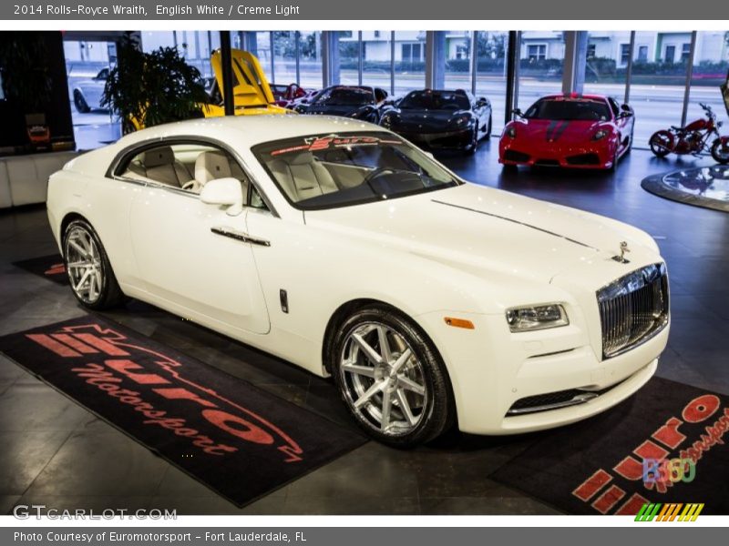 English White / Creme Light 2014 Rolls-Royce Wraith