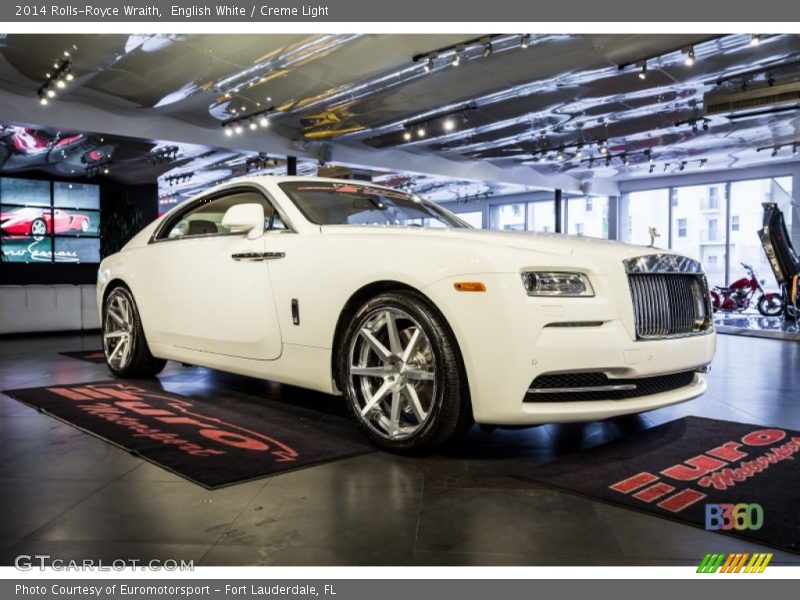 English White / Creme Light 2014 Rolls-Royce Wraith