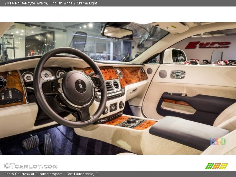 Dashboard of 2014 Wraith 