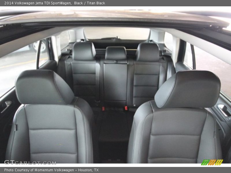 Black / Titan Black 2014 Volkswagen Jetta TDI SportWagen
