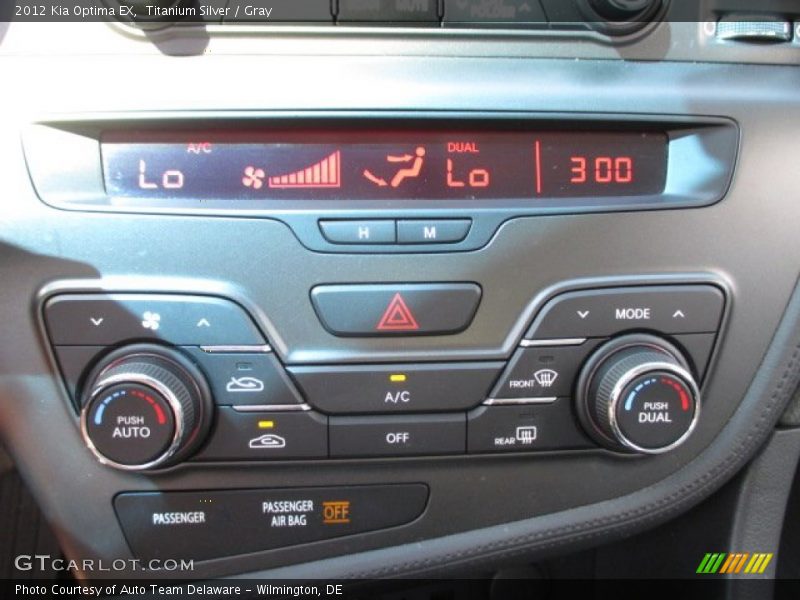 Titanium Silver / Gray 2012 Kia Optima EX