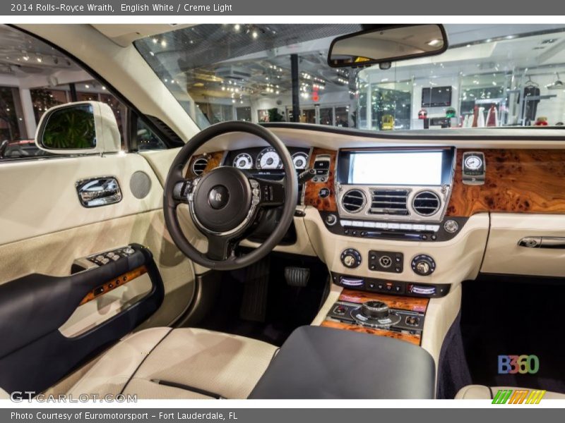 Dashboard of 2014 Wraith 