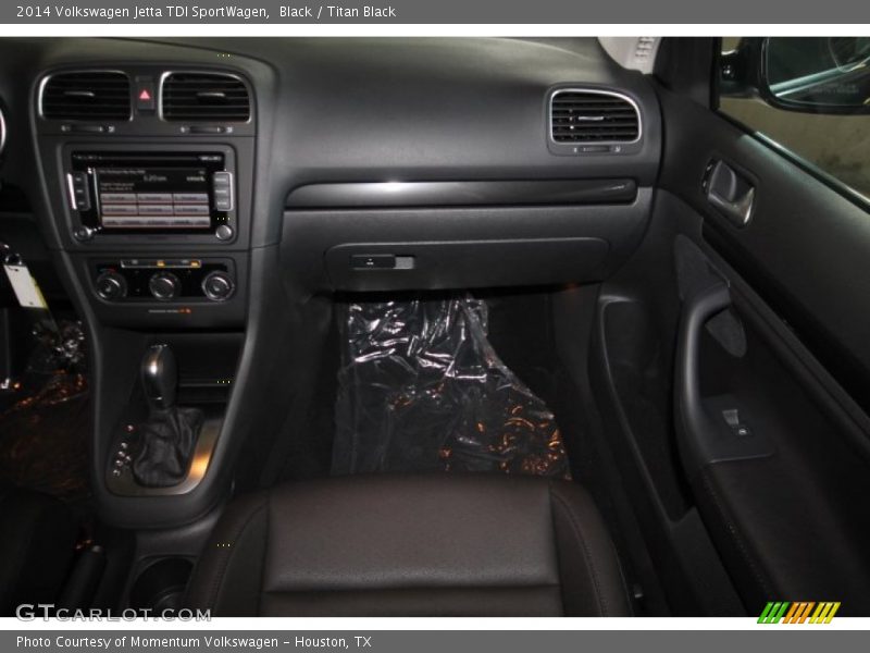 Black / Titan Black 2014 Volkswagen Jetta TDI SportWagen