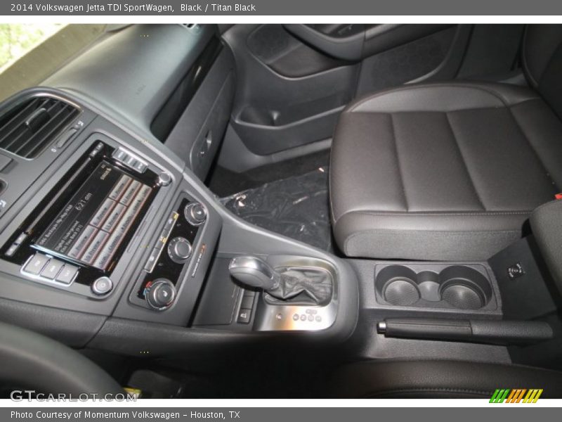 Black / Titan Black 2014 Volkswagen Jetta TDI SportWagen