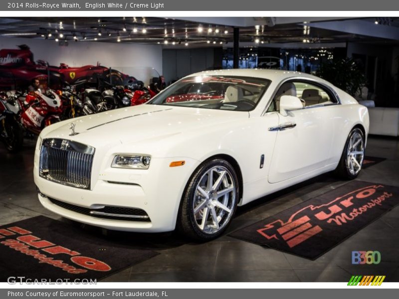 English White / Creme Light 2014 Rolls-Royce Wraith