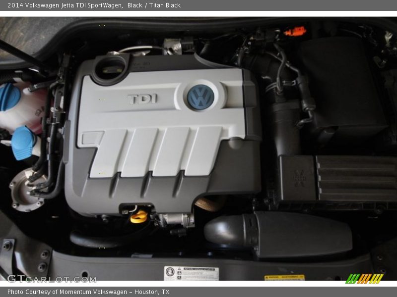 Black / Titan Black 2014 Volkswagen Jetta TDI SportWagen