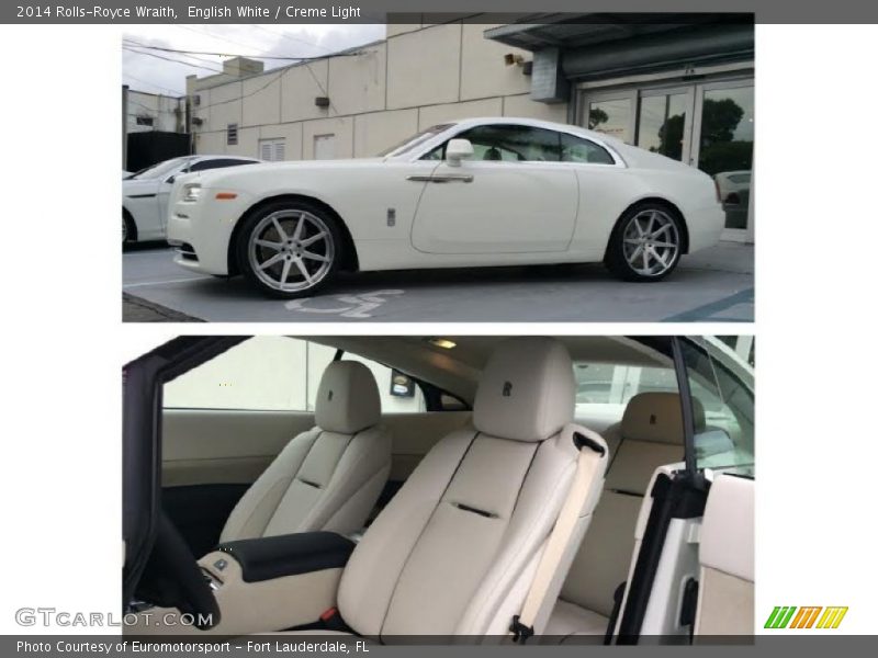  2014 Wraith  English White