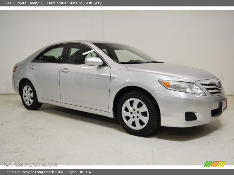 Classic Silver Metallic / Ash Gray 2010 Toyota Camry LE