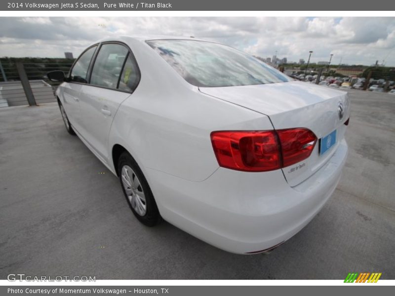 Pure White / Titan Black 2014 Volkswagen Jetta S Sedan