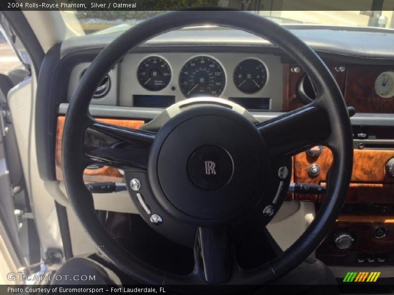 Silver / Oatmeal 2004 Rolls-Royce Phantom