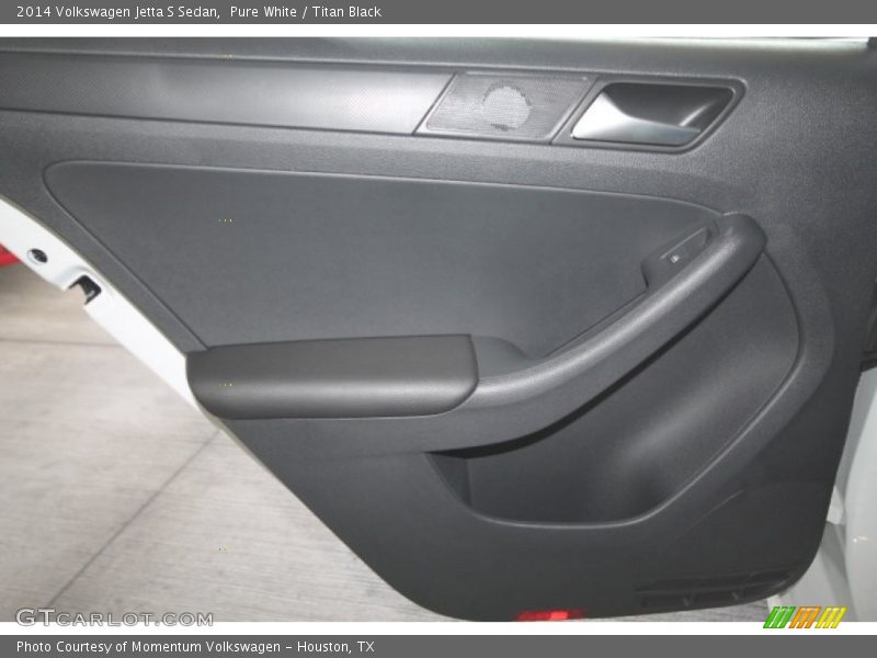 Pure White / Titan Black 2014 Volkswagen Jetta S Sedan