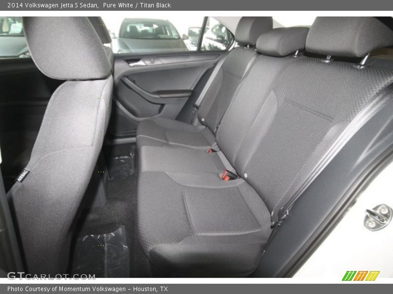 Pure White / Titan Black 2014 Volkswagen Jetta S Sedan