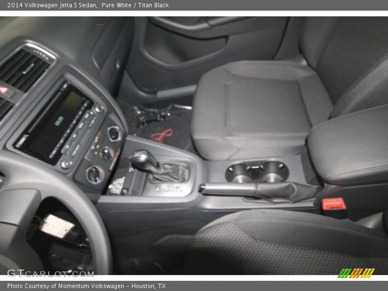 Pure White / Titan Black 2014 Volkswagen Jetta S Sedan