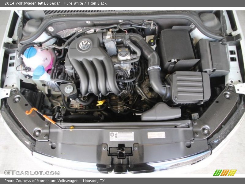 Pure White / Titan Black 2014 Volkswagen Jetta S Sedan