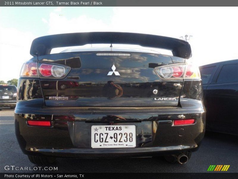 Tarmac Black Pearl / Black 2011 Mitsubishi Lancer GTS