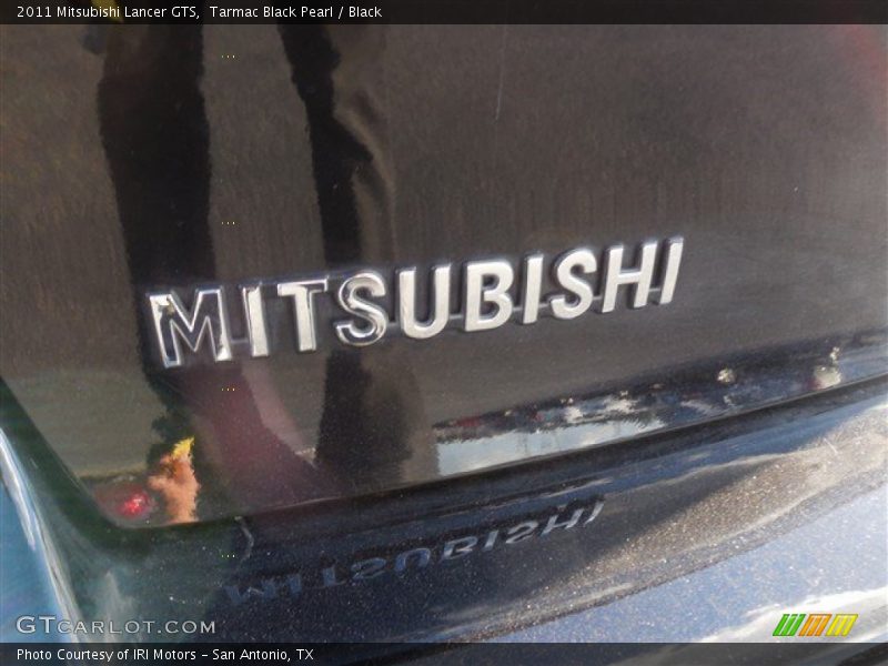 Tarmac Black Pearl / Black 2011 Mitsubishi Lancer GTS