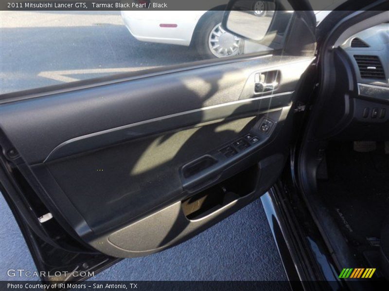 Tarmac Black Pearl / Black 2011 Mitsubishi Lancer GTS