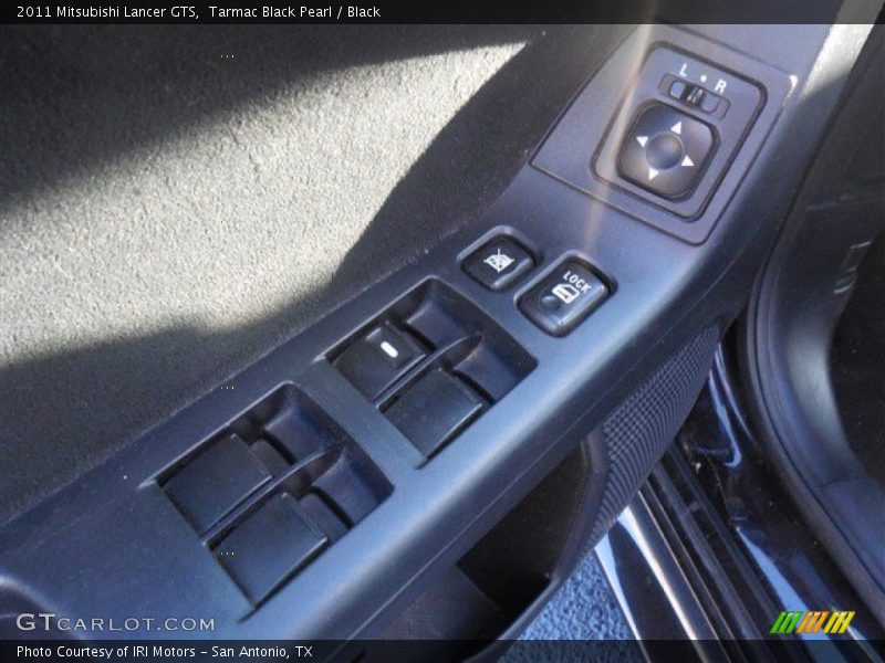 Tarmac Black Pearl / Black 2011 Mitsubishi Lancer GTS