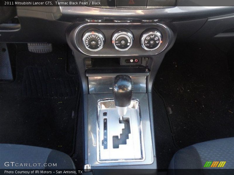 Tarmac Black Pearl / Black 2011 Mitsubishi Lancer GTS
