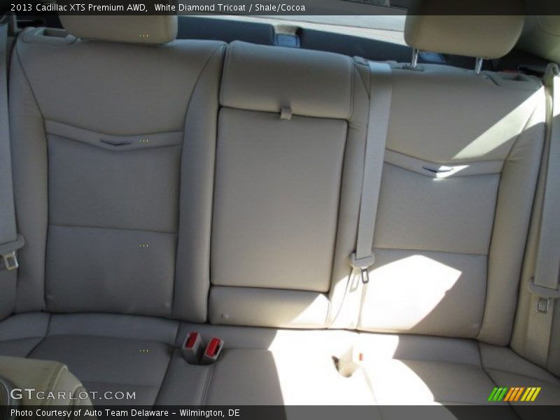 White Diamond Tricoat / Shale/Cocoa 2013 Cadillac XTS Premium AWD