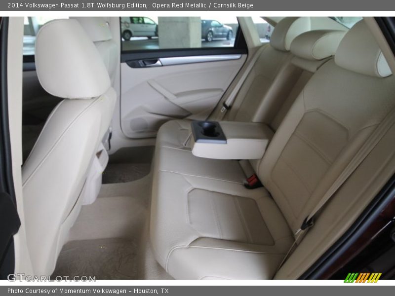 Opera Red Metallic / Cornsilk Beige 2014 Volkswagen Passat 1.8T Wolfsburg Edition
