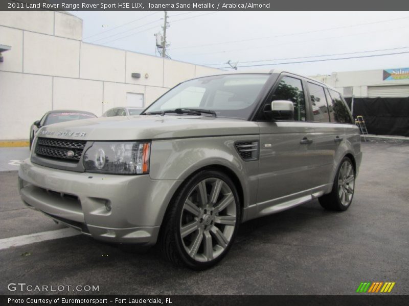 Ipanema Sand Metallic / Arabica/Almond 2011 Land Rover Range Rover Sport HSE LUX