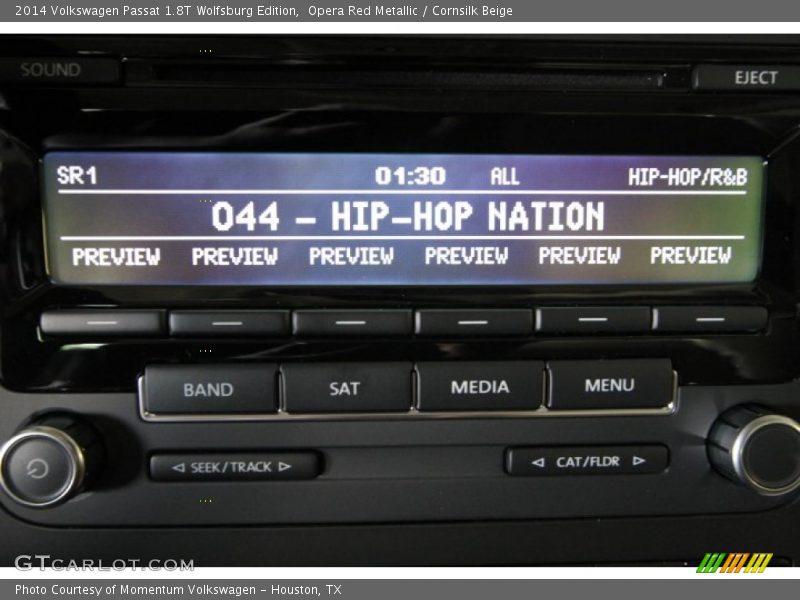 Opera Red Metallic / Cornsilk Beige 2014 Volkswagen Passat 1.8T Wolfsburg Edition