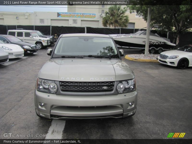 Ipanema Sand Metallic / Arabica/Almond 2011 Land Rover Range Rover Sport HSE LUX