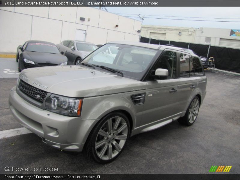 Ipanema Sand Metallic / Arabica/Almond 2011 Land Rover Range Rover Sport HSE LUX