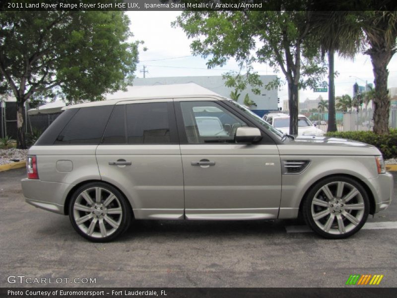 Ipanema Sand Metallic / Arabica/Almond 2011 Land Rover Range Rover Sport HSE LUX