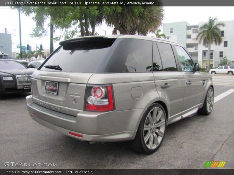 Ipanema Sand Metallic / Arabica/Almond 2011 Land Rover Range Rover Sport HSE LUX