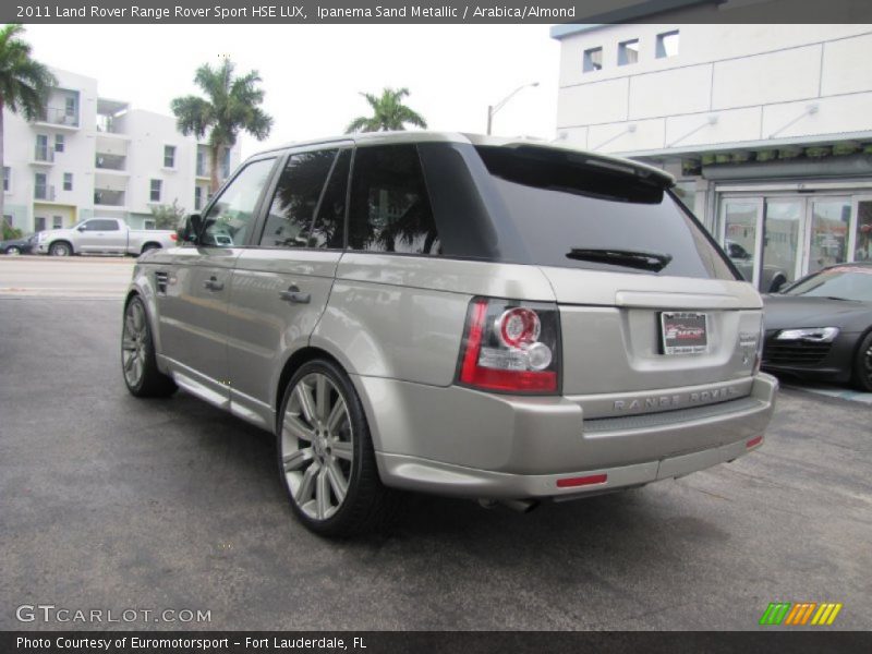 Ipanema Sand Metallic / Arabica/Almond 2011 Land Rover Range Rover Sport HSE LUX