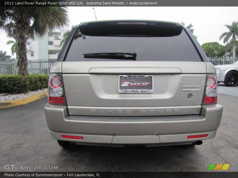 Ipanema Sand Metallic / Arabica/Almond 2011 Land Rover Range Rover Sport HSE LUX