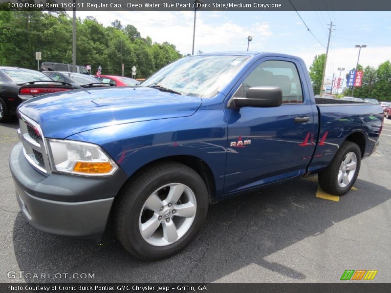 Front 3/4 View of 2010 Ram 1500 ST Regular Cab