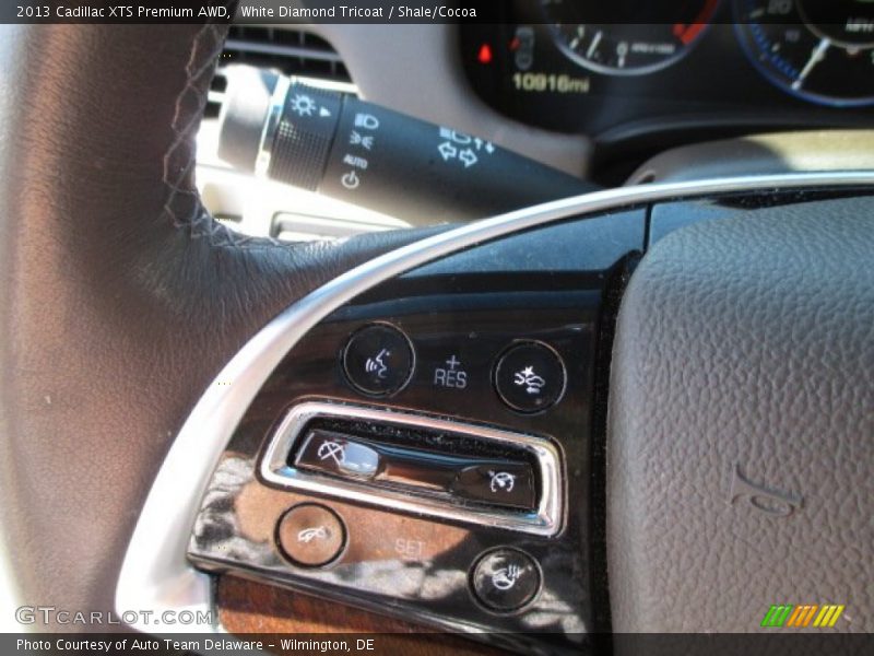 White Diamond Tricoat / Shale/Cocoa 2013 Cadillac XTS Premium AWD