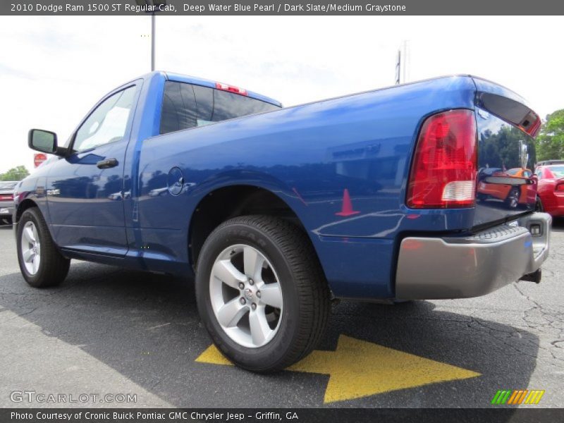 Deep Water Blue Pearl / Dark Slate/Medium Graystone 2010 Dodge Ram 1500 ST Regular Cab