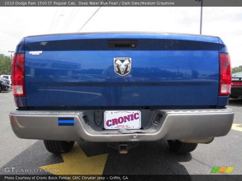 Deep Water Blue Pearl / Dark Slate/Medium Graystone 2010 Dodge Ram 1500 ST Regular Cab